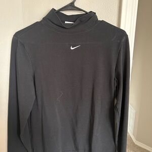 Nike Black Long Sleeve Top